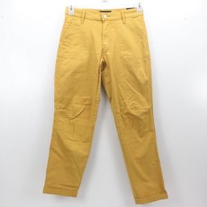 Lucky Brand Women’s The Cargo Yellow Mustard Pant NWT Size 2 / 26